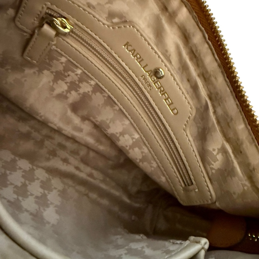 Karl Lagerfeld Paris Signature Crossbody - Picture 6 of 10